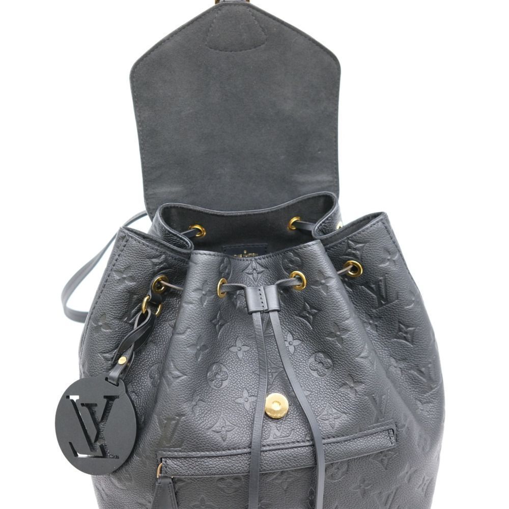 Louis Vuitton Rucksack Backpack Monogram PM Black Leather - Picture 10 of 14